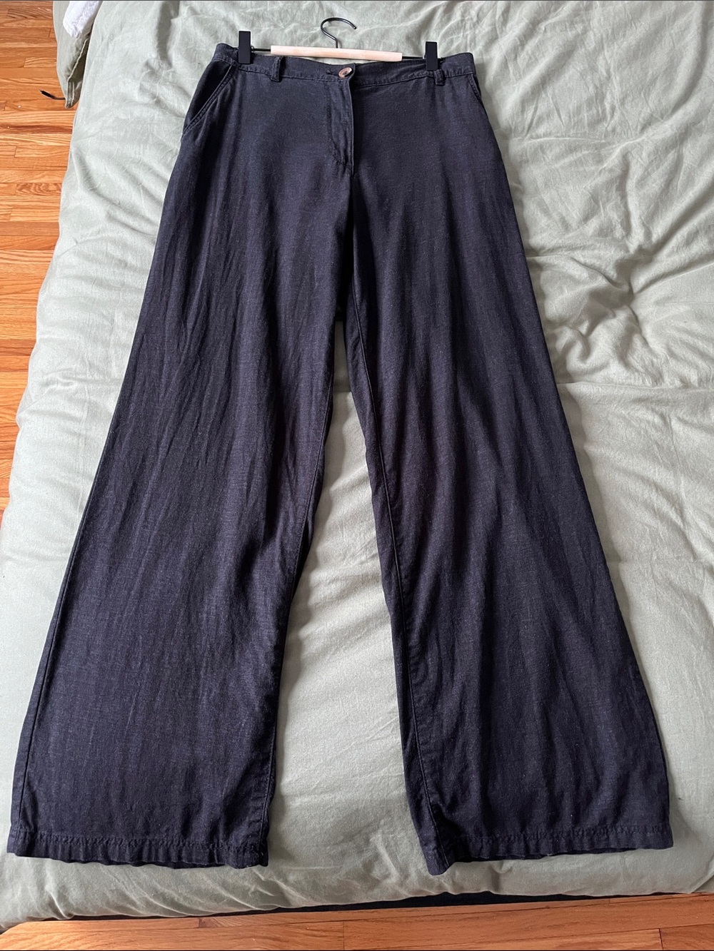 Linen blend summer pants